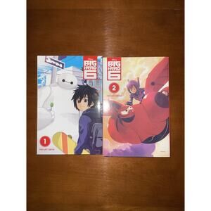 DISNEY BIG HERO 6 MANGA VOL. 1-2 HARUKI UENO, HONG GYUN AN